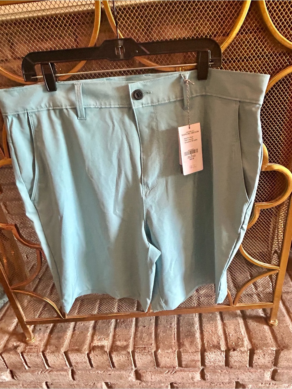 Bass Pro Shops Light Teal Men's Reef Shorts